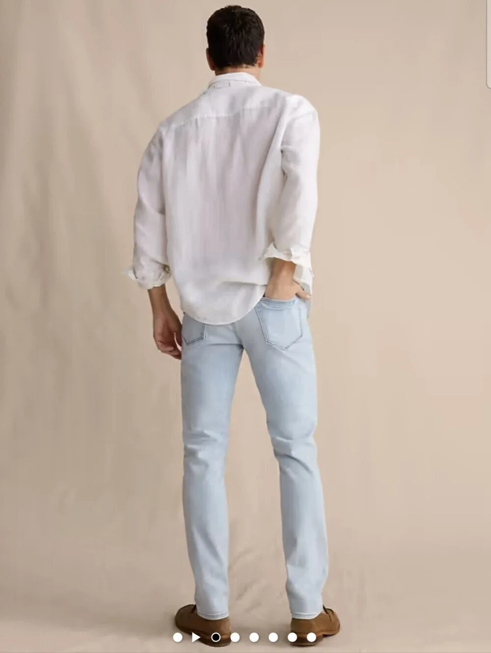 ❤ BANANA REPUBLIC SLIM TRAVEL JEANS, 32